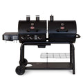 Char-Griller Duo‚ 5050 Gas and Charcoal BBQ with Side Burner