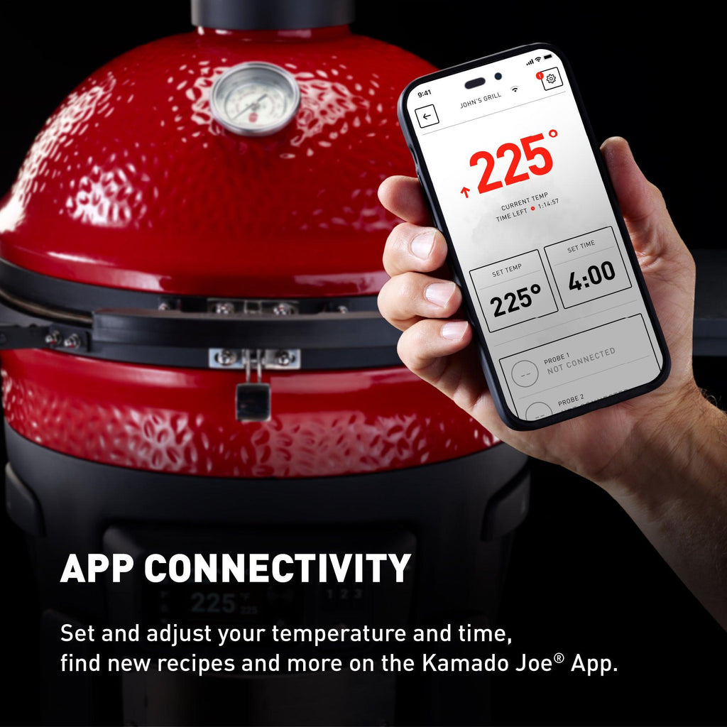 Kamado Joe Classic Konnected Joe‚ Digital Charcoal Grill and Smoker